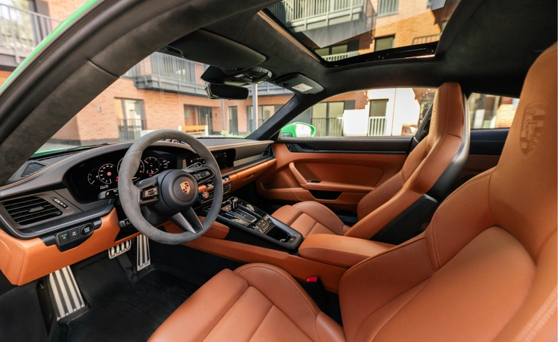 Porsche 911 Carrera GTS description for luxury car rental in Warsaw
